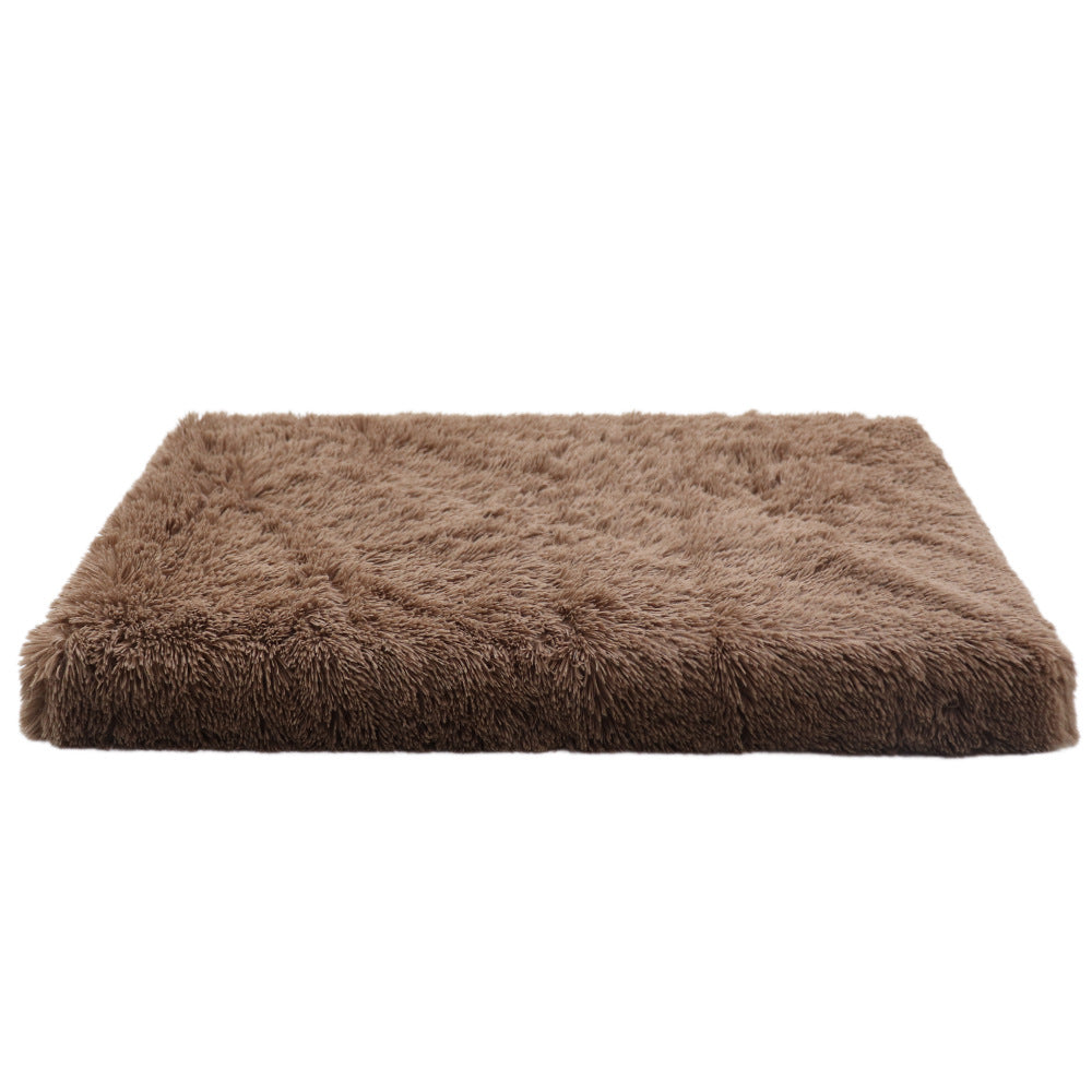 Plüsch-Speicher-Schaum-Matte-Hundebett