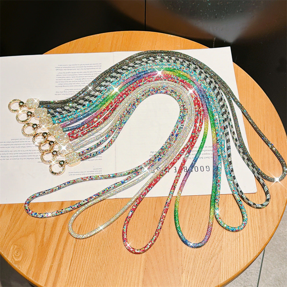 Rhinestone-besetzte Brillenband Karnz