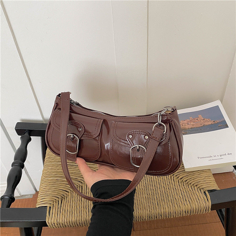 WoChic Dual-Pocket Handtasche Karnz