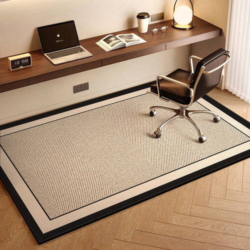 Geometrisch gemusterter Teppich für Zuhause
