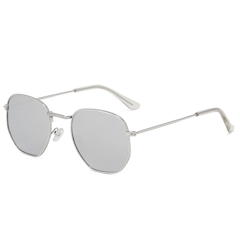 Geometrische Mode-Sonnenbrille