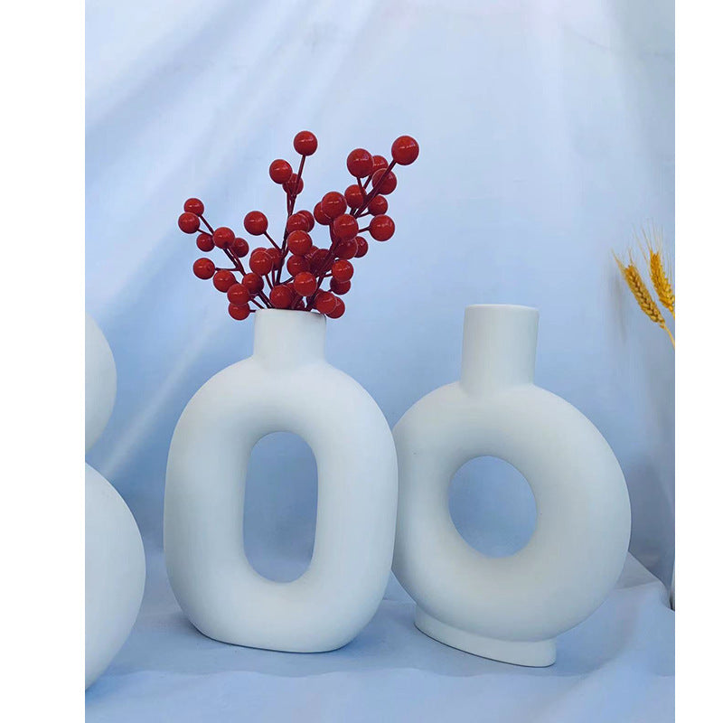 Abstrakte Dekorative Vase Karnz