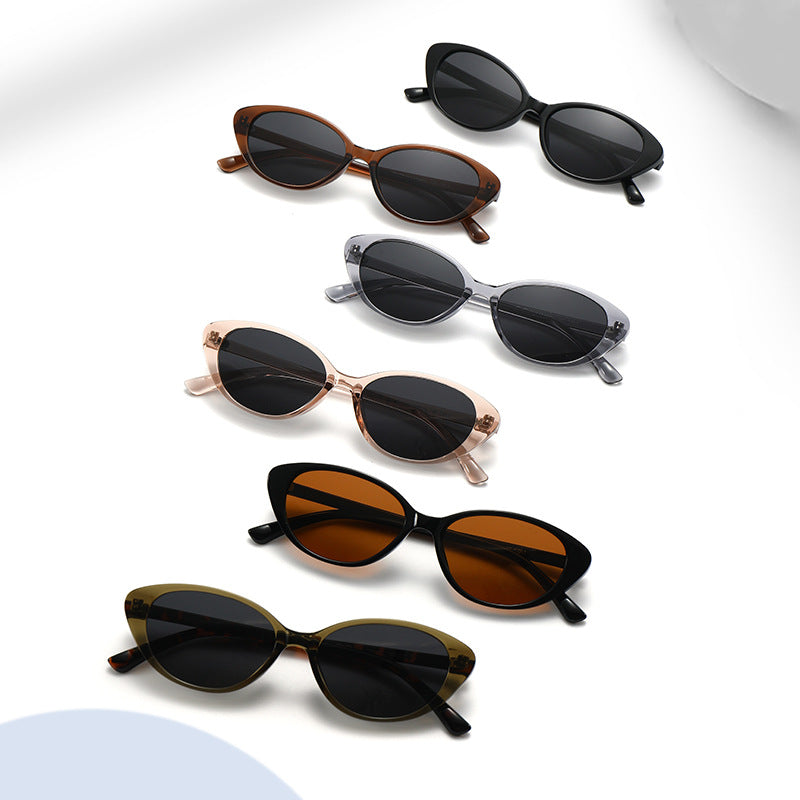 Damen modische Sonnenbrille im minimalistischem Design Karnz