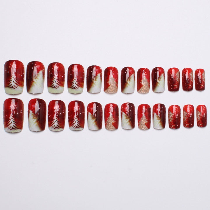 Kreative Weihnachtskunstnägel Set Karnz