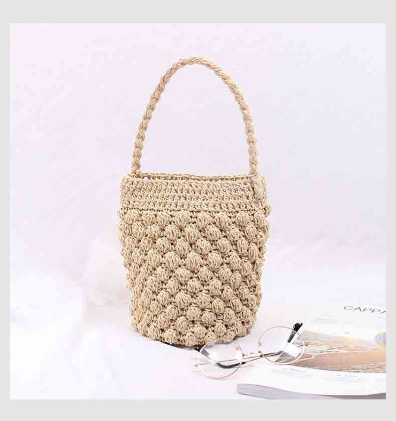 Damen Handgearbeitete Makramee Tasche Karnz