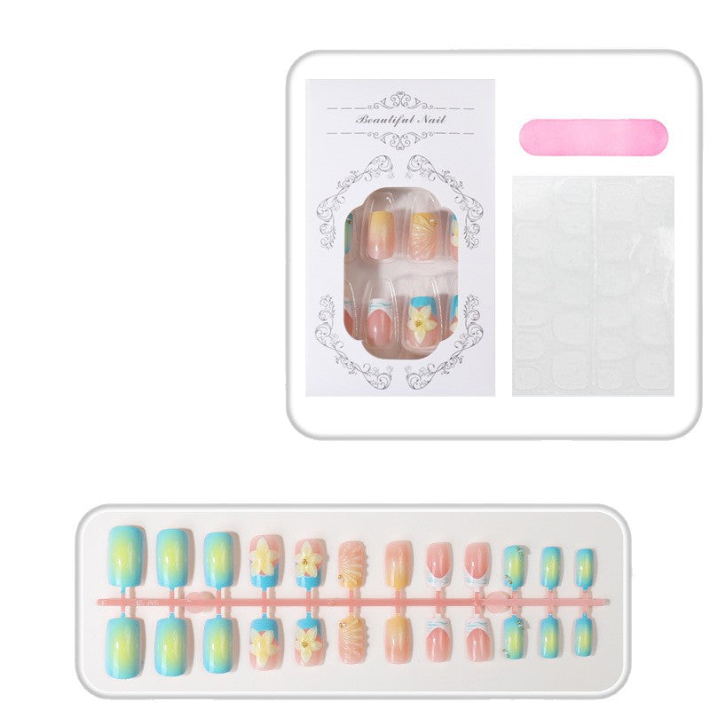 Künstlerische Press-On-Nagelspitzen Karnz