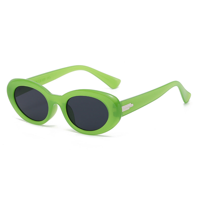 Damen modische Cat-Eye Brille mit trendy Dickrahmen Karnz