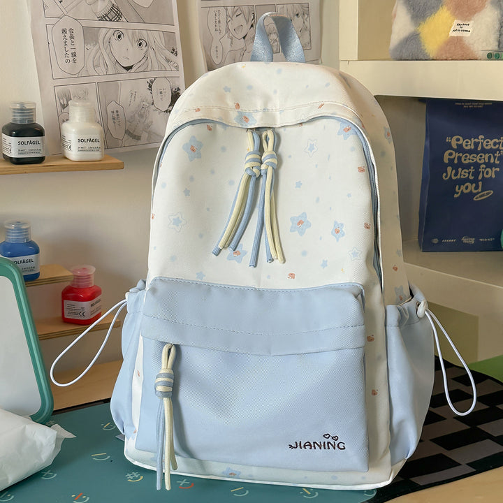 Dekorative Blumenprint-Rucksack Karnz
