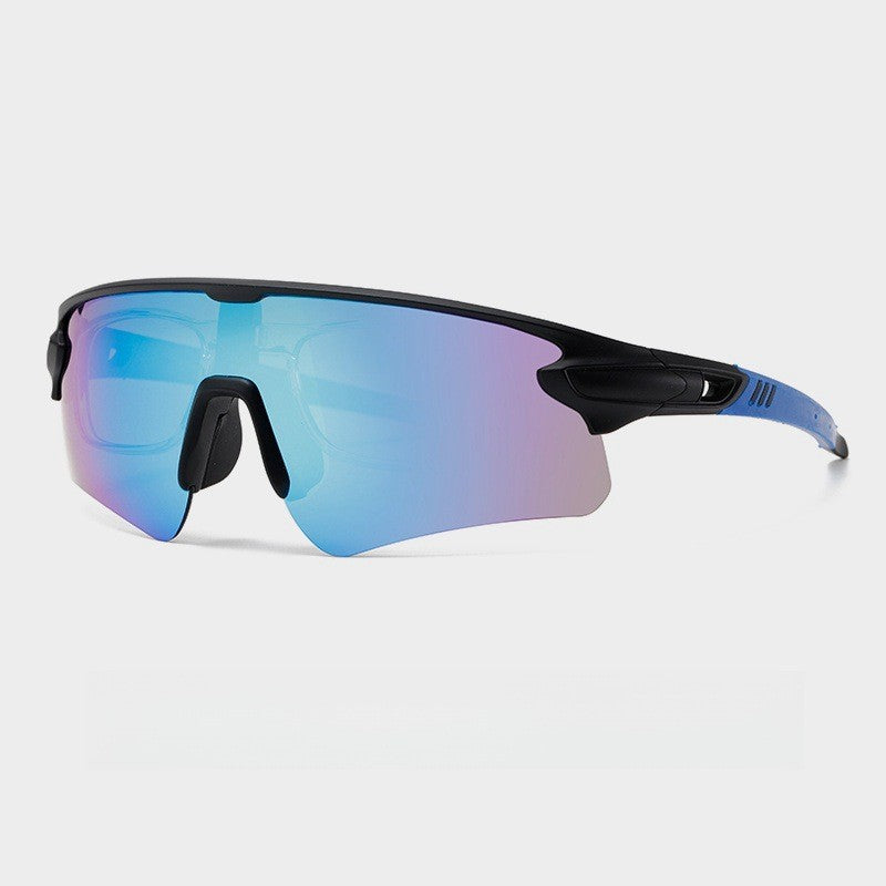 Unisex Sportliche Hochleistungs-Sonnenbrille mit aerodynamischem Design und verstellbarem Nasenpad Karnz