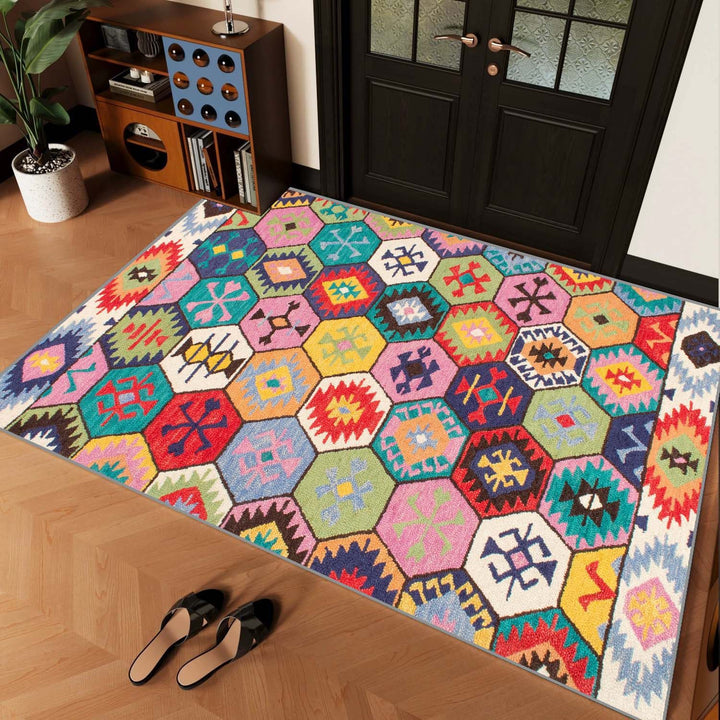 Geometrisches Muster Teppich