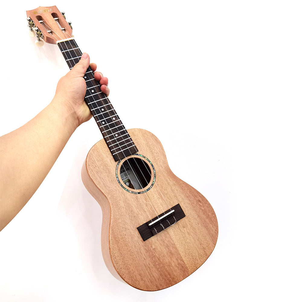 Premium Akustik Ukulele mit Mahagoni-Korpus Karnz