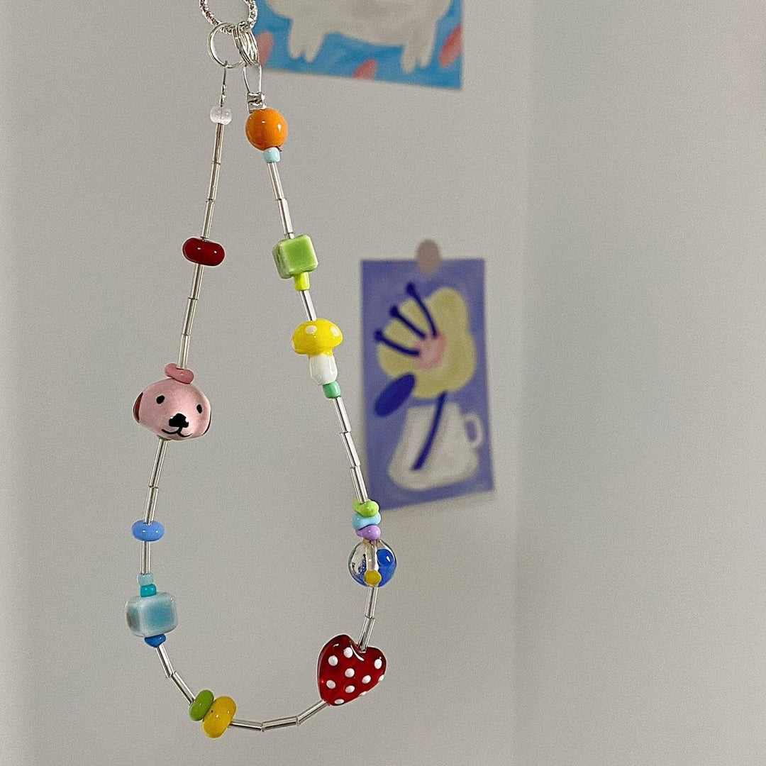 Verspielt Beaded Brillenhalter Karnz