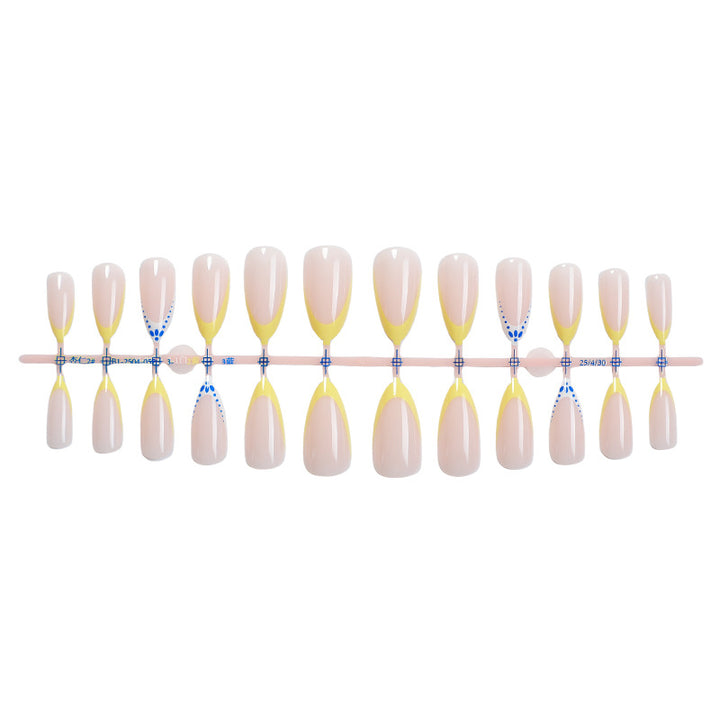 Premium Glänzende Gel Press-On Nagelspitzen Karnz
