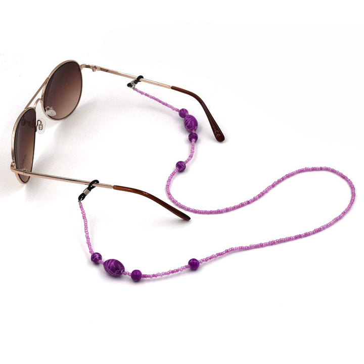 Beaded Eyewear Retainer Chain Karnz