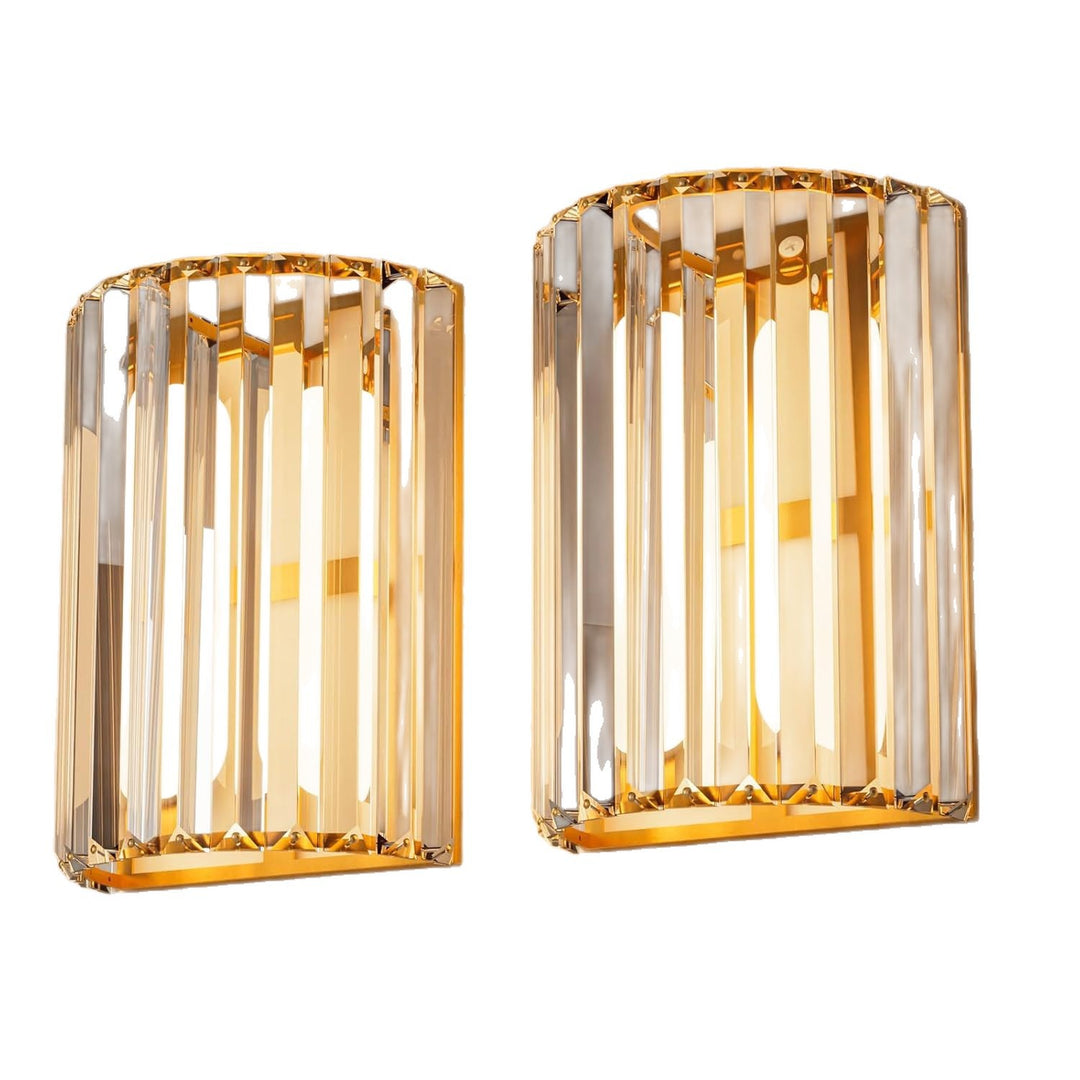 Elegante Kristall Wandlampe