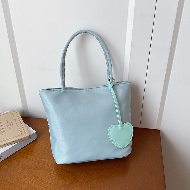 WoStylish Herz-geschmückte Alltags-Tote-Tasche Karnz