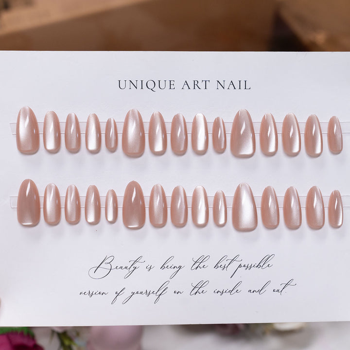 Glänzendes Ombre Nagelkunst Set