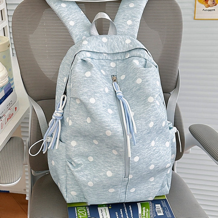 Verspielt gepunkteter Rucksack Karnz
