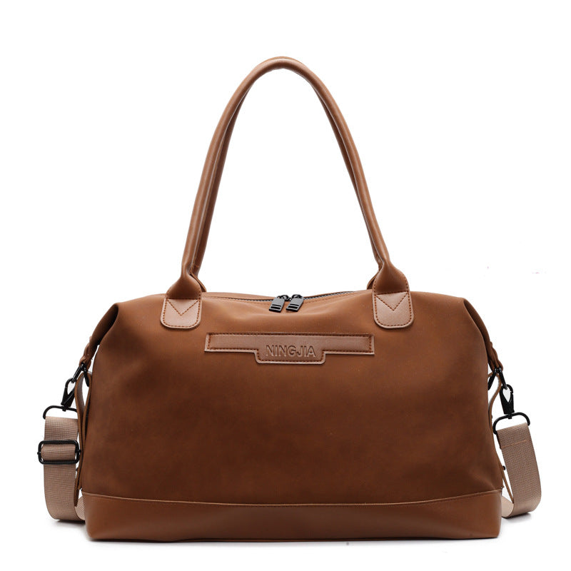Elegante Leder Reisetasche