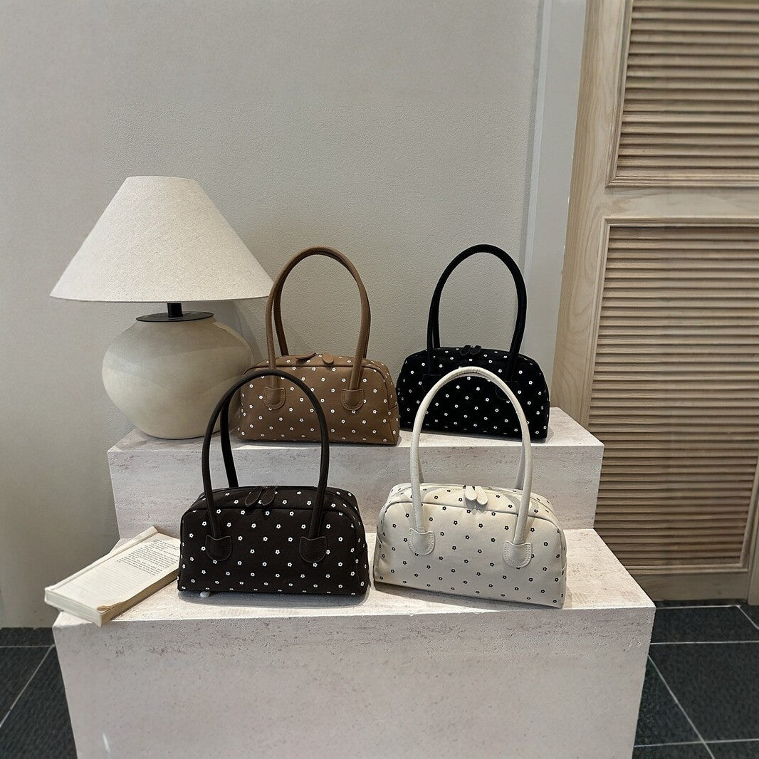 Blumenmuster Handtasche