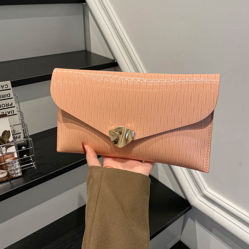 WoElegant Glänzende Abend-Clutch Karnz