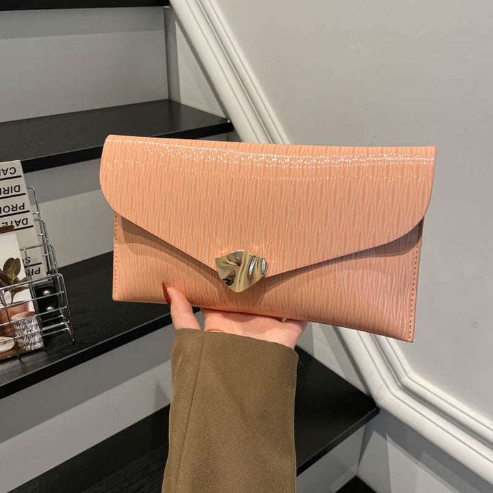 WoElegant Glänzende Abend-Clutch Karnz