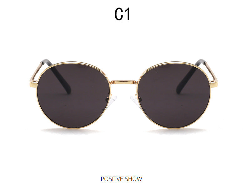 Damen modische Sonnenbrille mit verspiegeltem Farbverlauf Karnz
