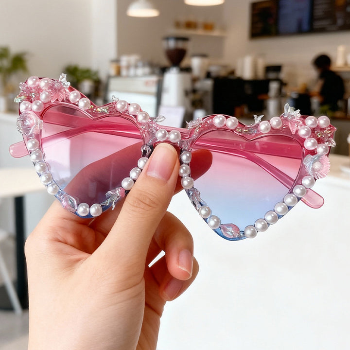 Dekorative Katzenauge-Sonnenbrille Karnz