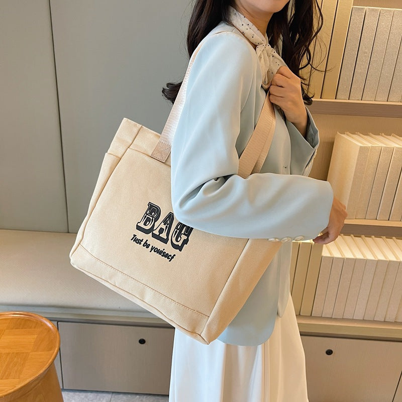 Lässige Canvas-Tote-Bag Karnz