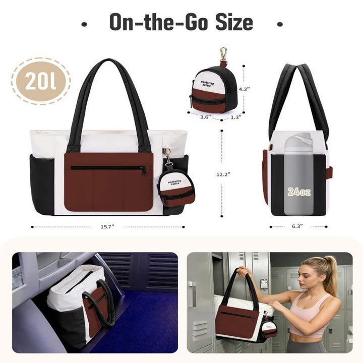 Geräumige Multifunktions-Tote-Bag Karnz