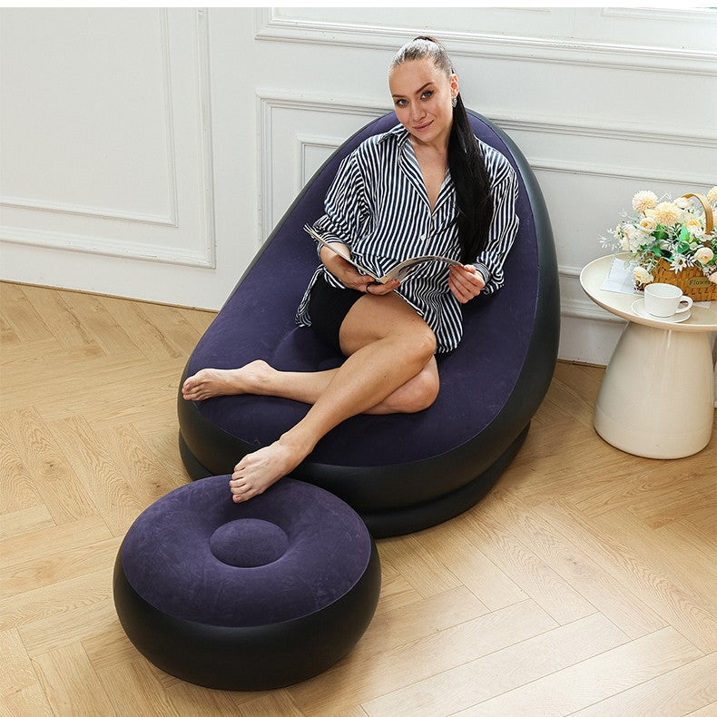 Damen Aufblasbares Komfort-Sofa mit ergonomischer Rückenlehne Karnz