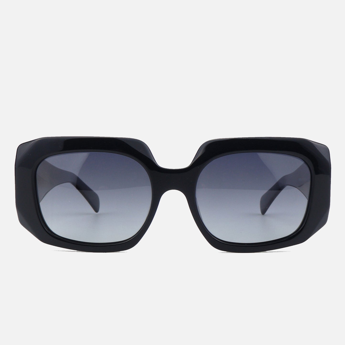 Damen oversized Sonnenbrille mit innovativem Rahmen und moderner Geometrie Karnz
