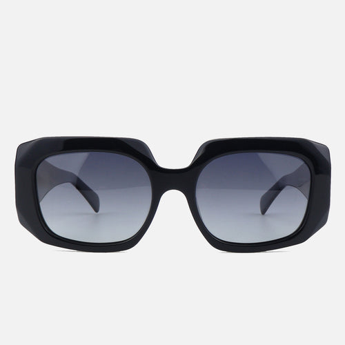 Damen oversized Sonnenbrille mit innovativem Rahmen und moderner Geometrie Karnz