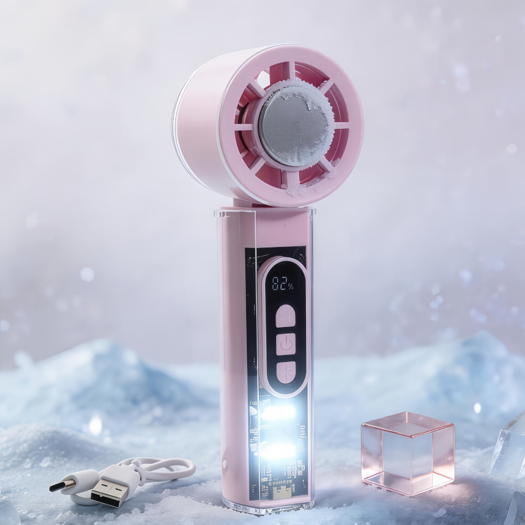 Damen Tragbarer Mini-Ventilator mit mehreren Funktionen Karnz