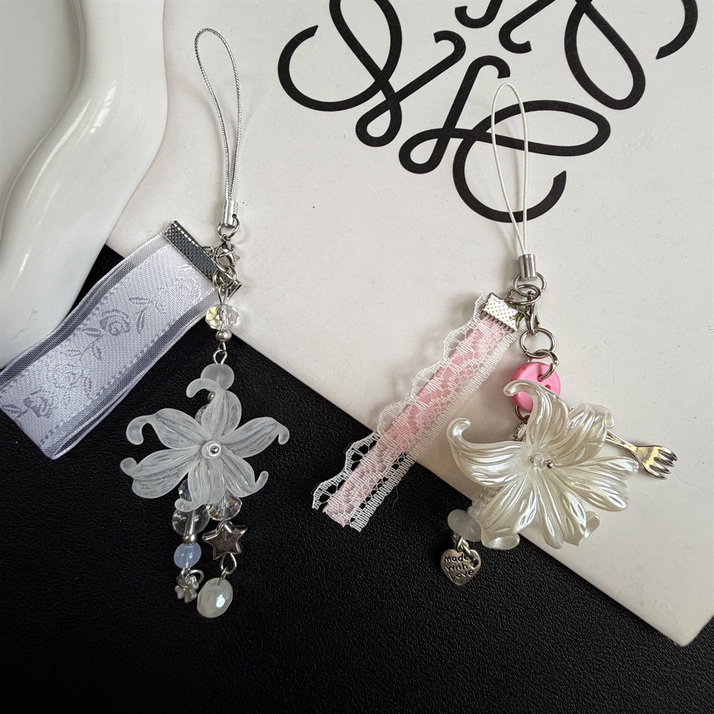 Floral Charm Telefonband Karnz