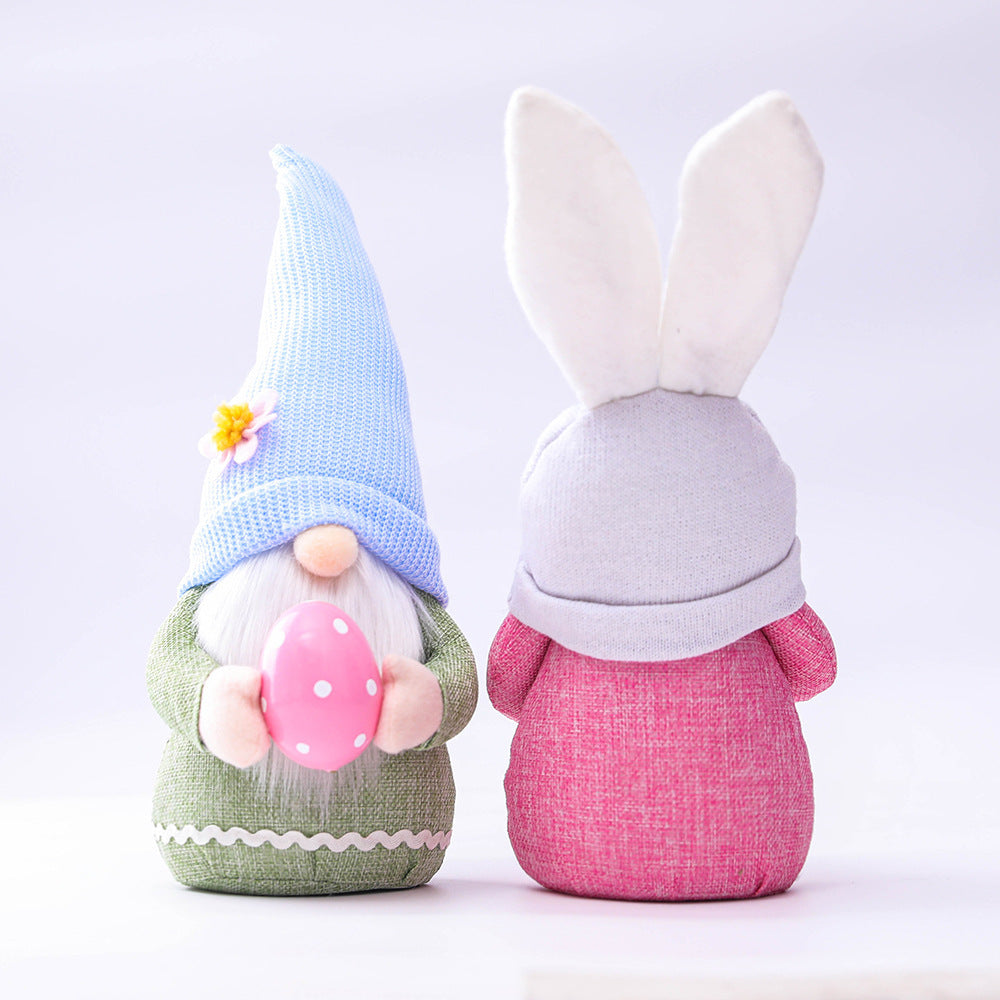 Dekorative Ostern Gnome Figur Karnz