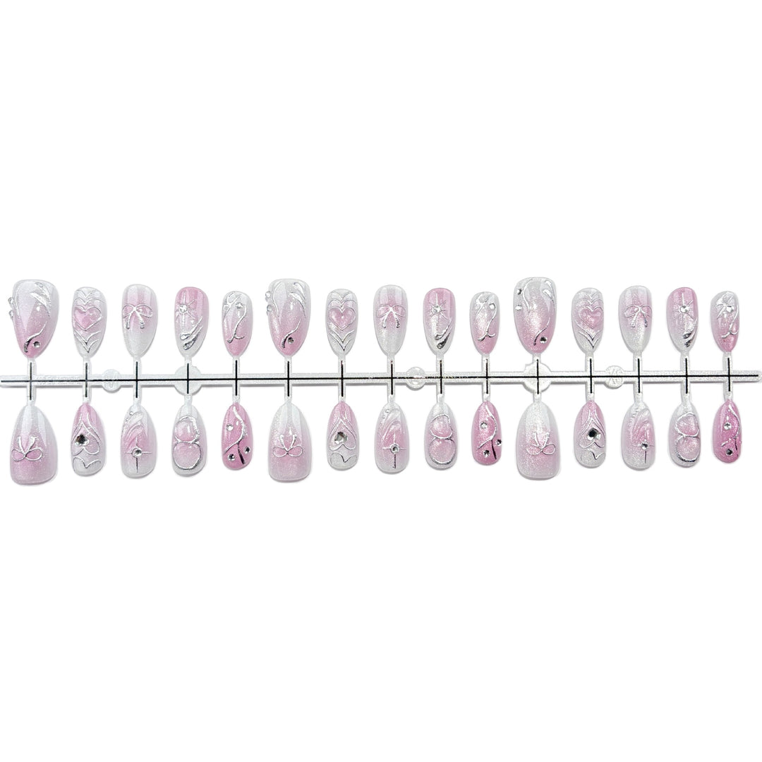 Glamourös Press-On Nagelkunst Set 1790745680