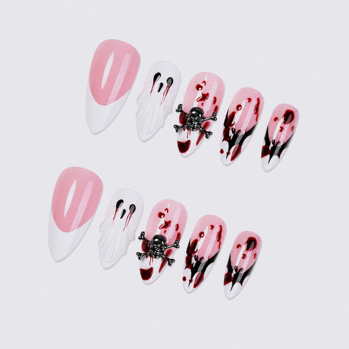 Kreatives Halloween Kunstnagelset Karnz