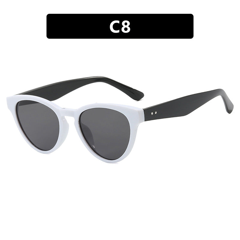 Damen Cat-Eye Sonnenbrille mit UV-Schutz und modischem Rahmen Karnz