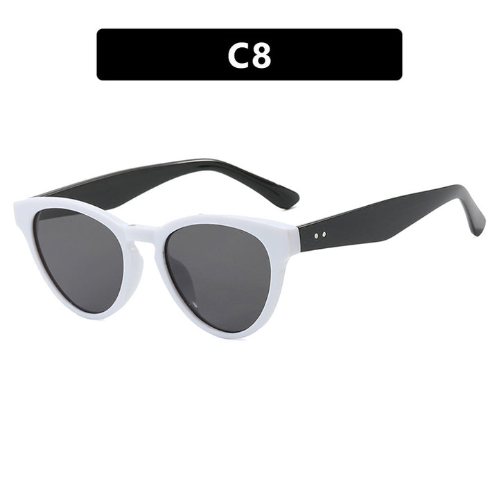 Damen Cat-Eye Sonnenbrille mit UV-Schutz und modischem Rahmen Karnz