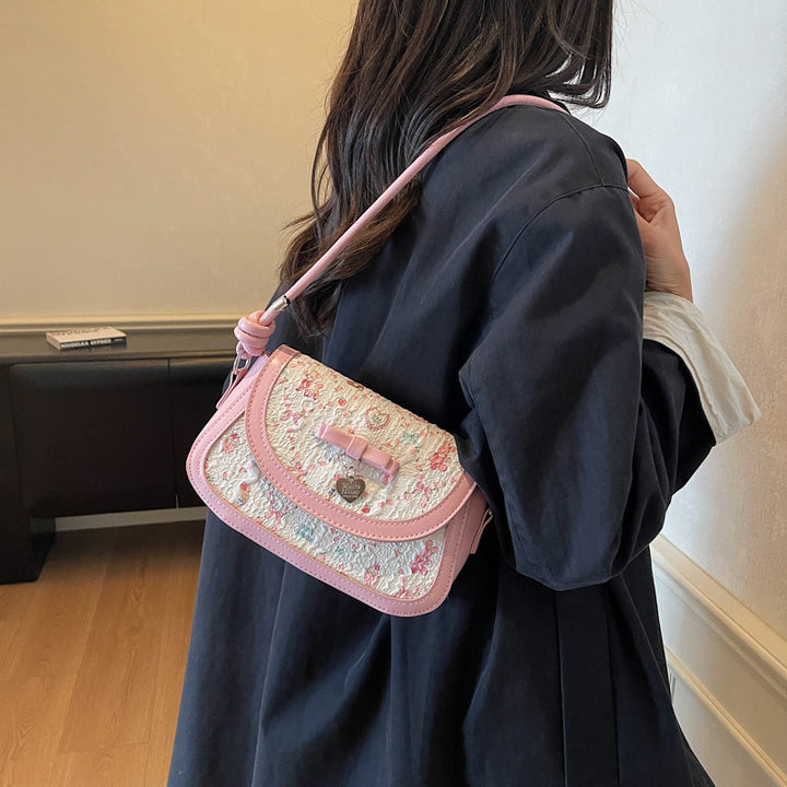 Verspielt Illustrierte Mini-Handtasche Karnz