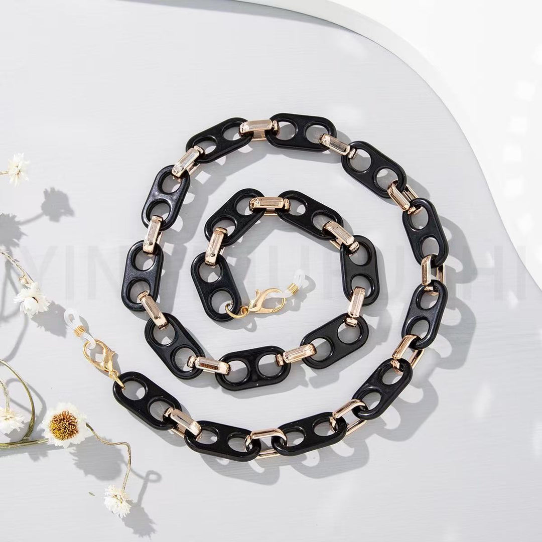 Stylische Brillen Kette Karnz