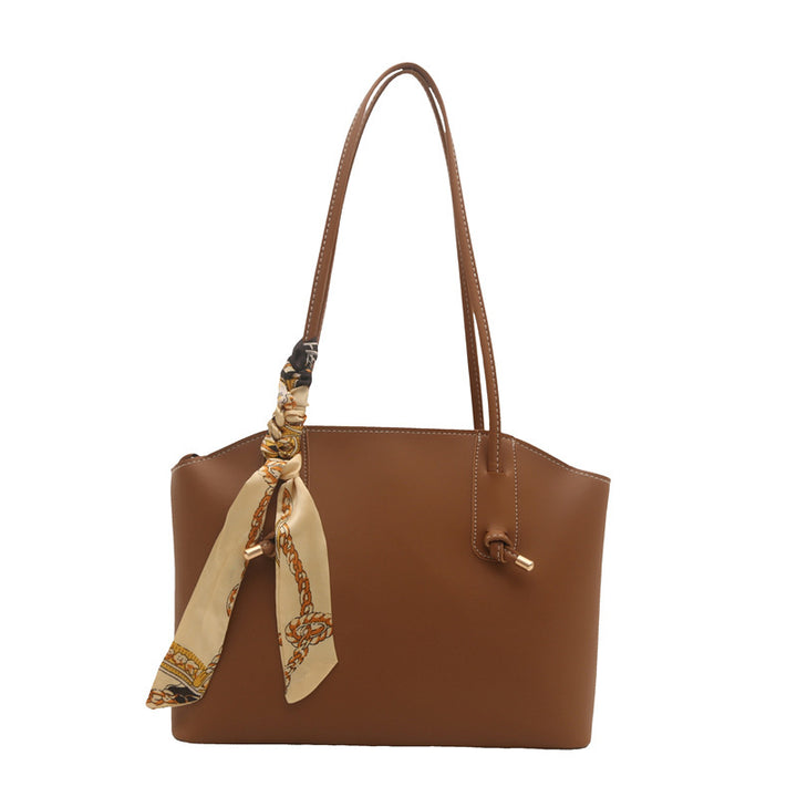 Elegante Schal-Akzent-Handtasche