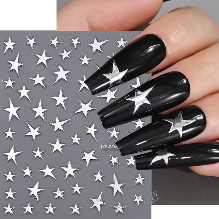 Floral Decorative Nail Art Aufkleber