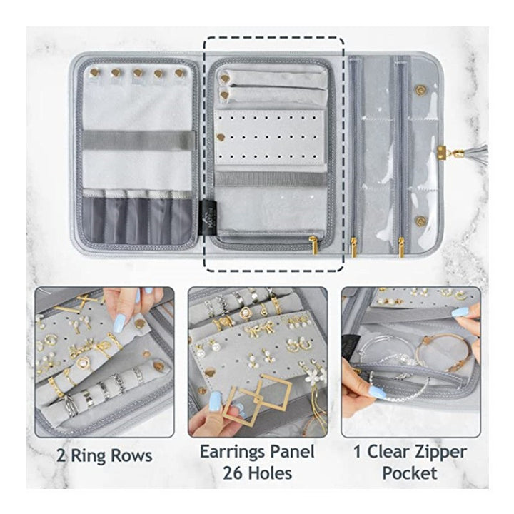 Eleganter Schmuck-Organizer mit Vielseitigen Fächern Karnz