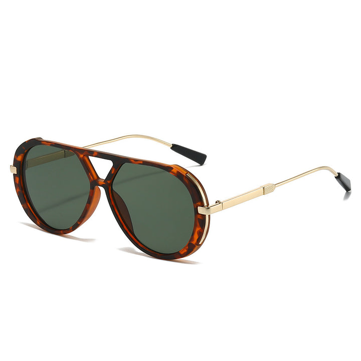Luxuriöse Retro Übergroße Sonnenbrille Karnz
