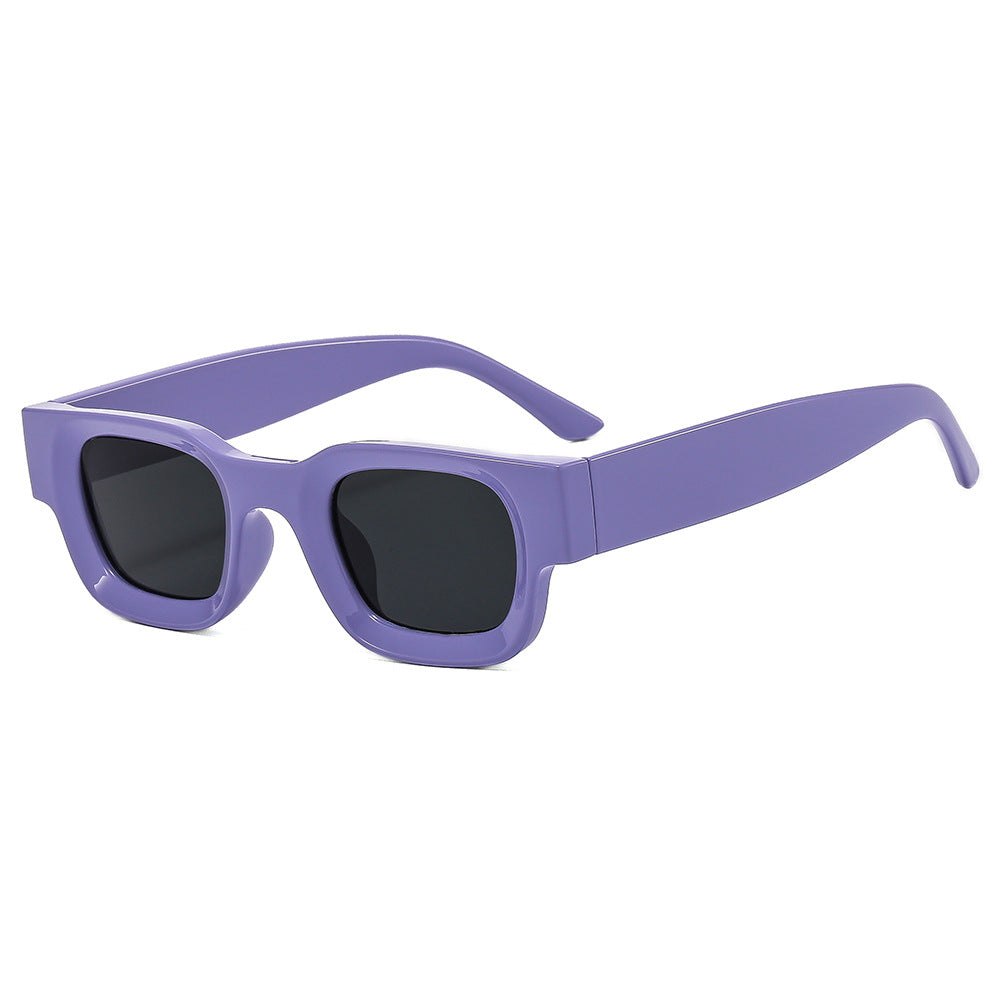 Damen modische Sonnenbrille mit einzigartigem geometrischem Rahmen Karnz