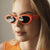 Damen Cat-Eye Sonnenbrille mit stylishem Rahmen Karnz
