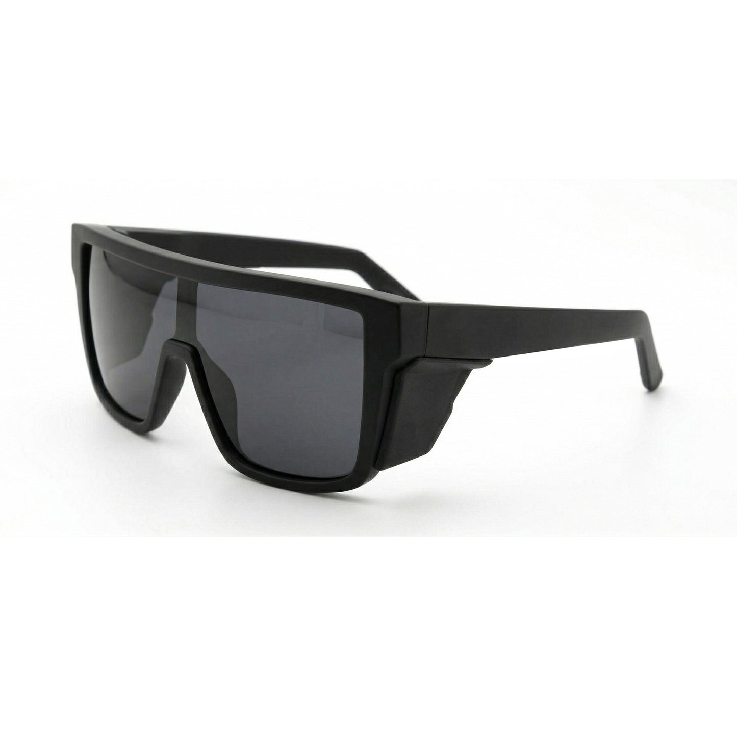 Damen Sportsonnenbrille im modernen Design mit breitem Rahmen und polarisierenden Gläsern Karnz
