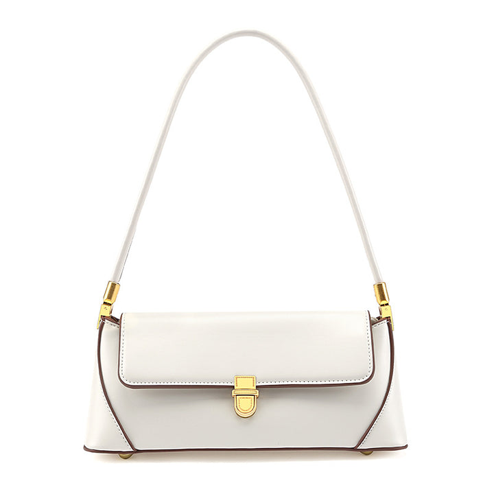 Strukturierte Lederhandtasche Karnz